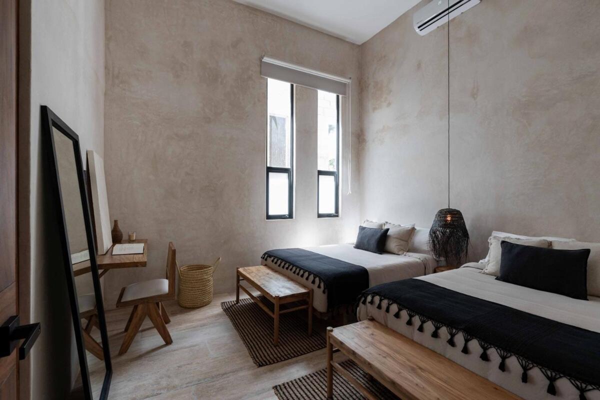 Casa Bohemia 3 Bdr With Pvt Pool & Rooftop Apartment Tulum